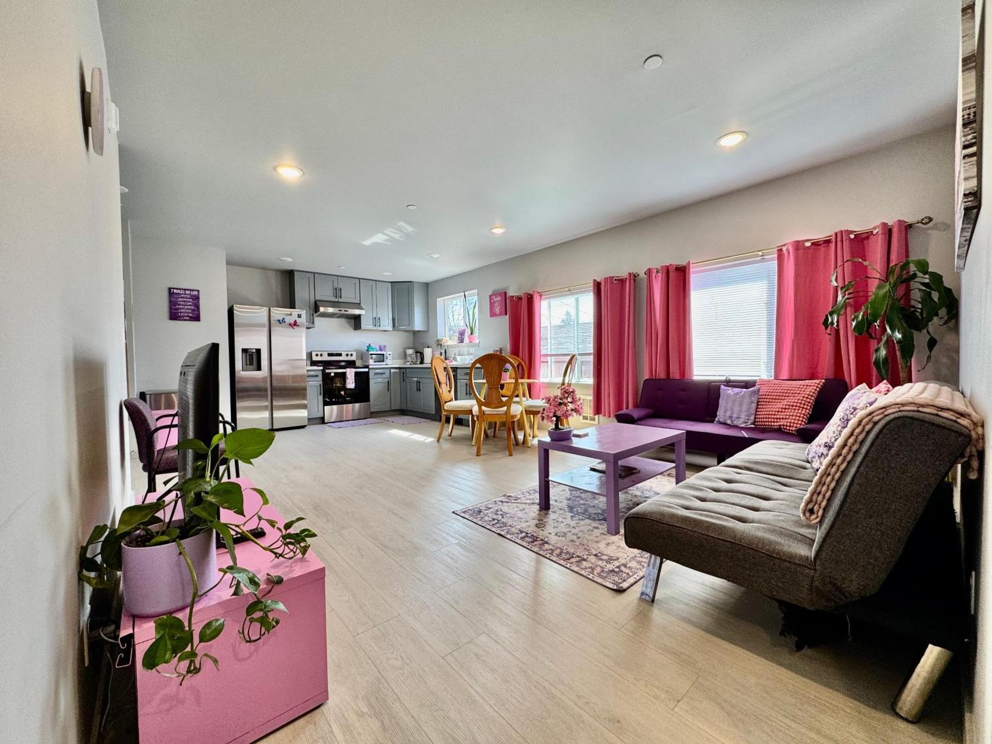 1 Bd Apt With 2 Extra Sofa Beds 13 Mins To Seatac Airport Seattle Bagian luar foto